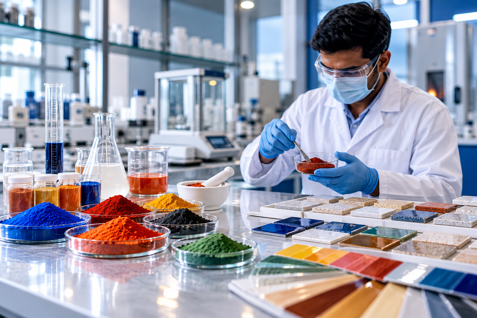 Ceramic colour research and technology